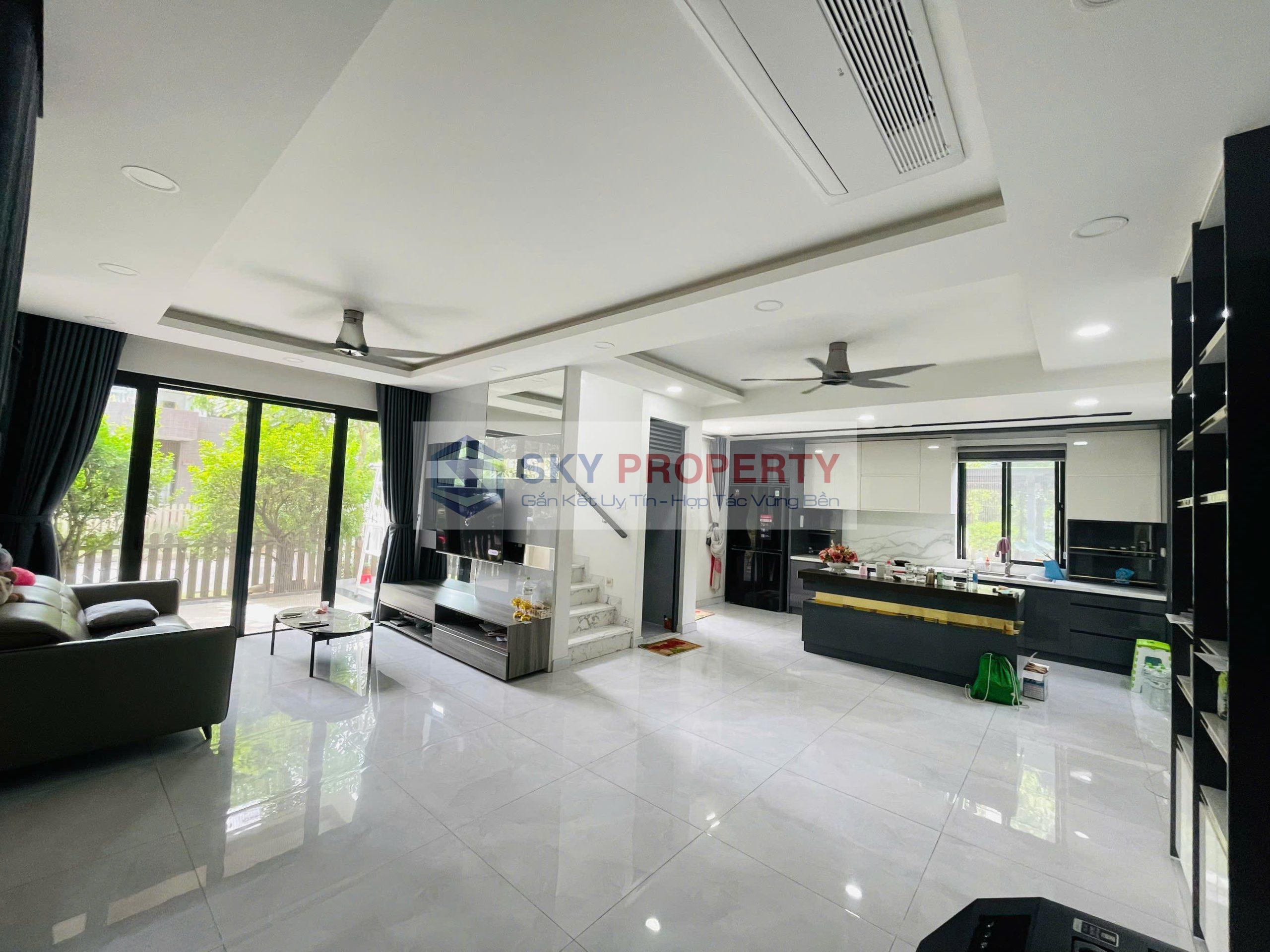 Tầng trệt biệt thự